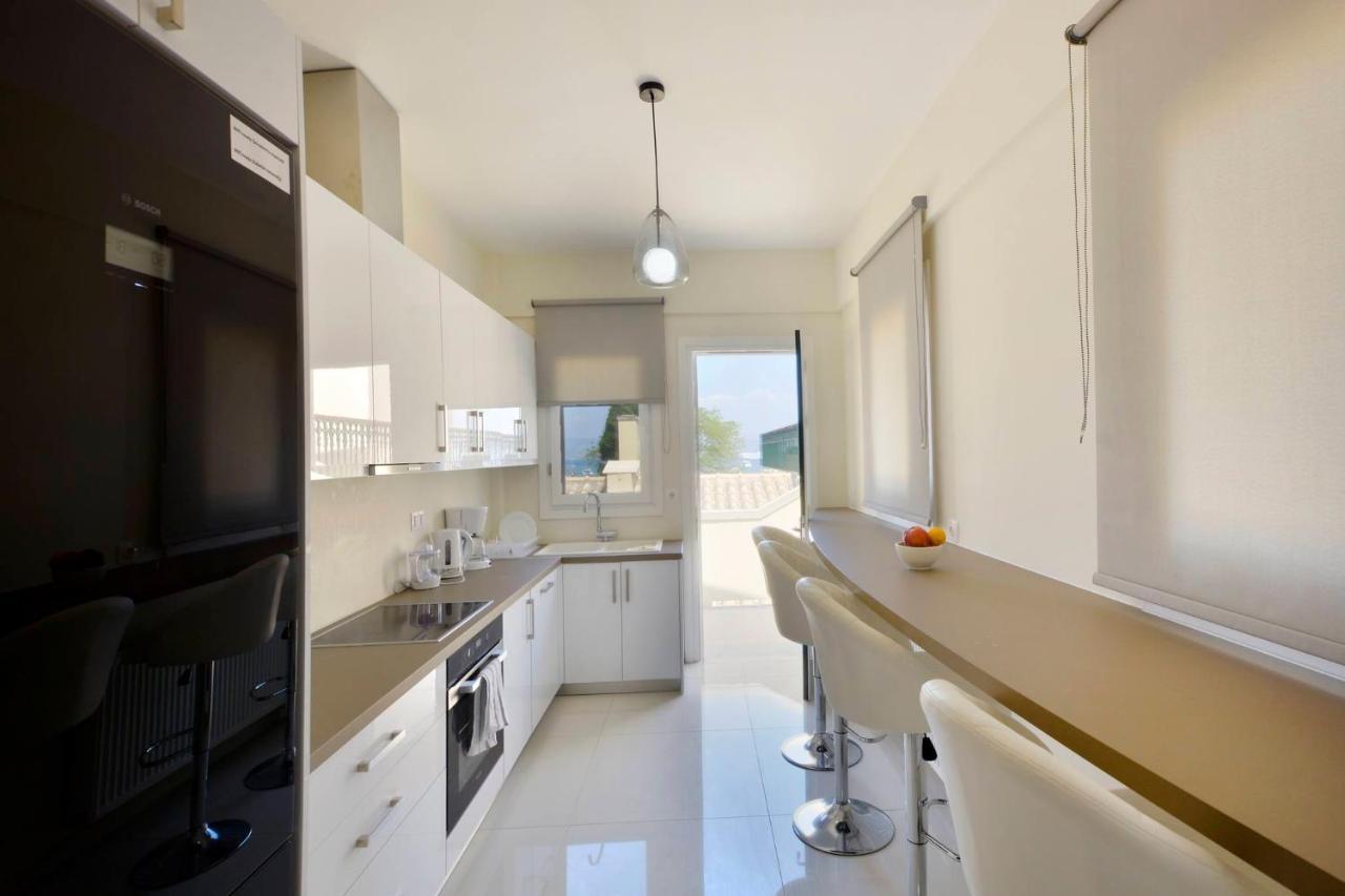 Luxury Bay View Appartement Corfu  Buitenkant foto