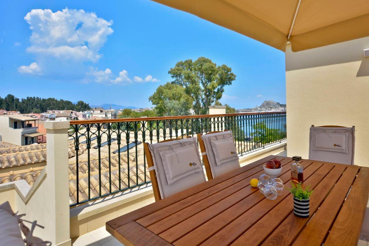 Luxury Bay View Appartement Corfu  Buitenkant foto