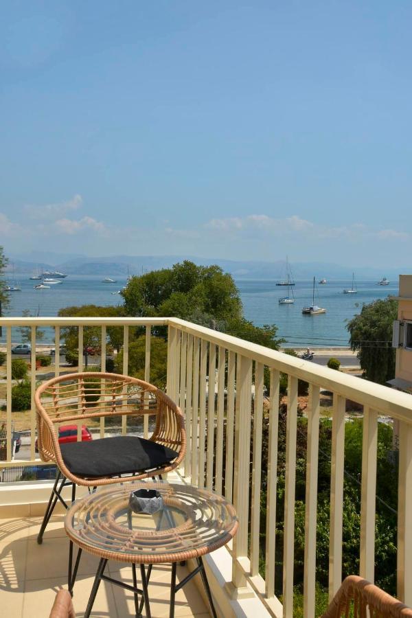 Luxury Bay View Appartement Corfu  Buitenkant foto